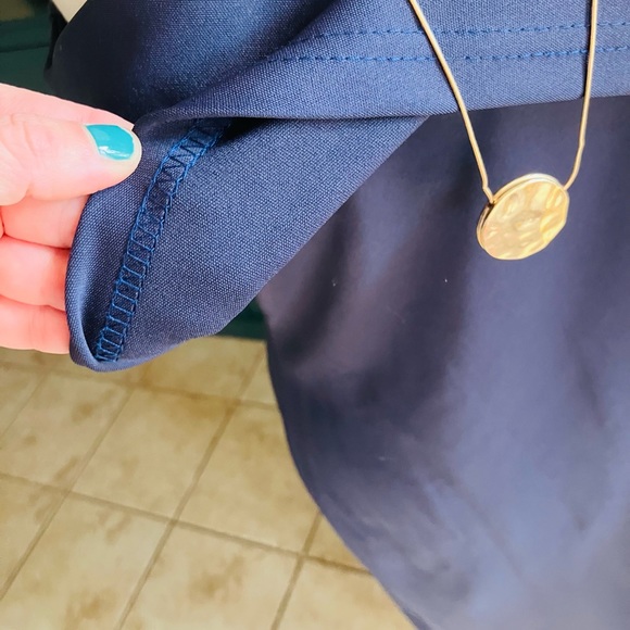 Beautiful Blue One Shoulder Classic Dress XL and NWT - Picture 12 of 12